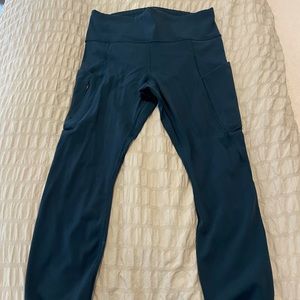 Navy Blue Capris